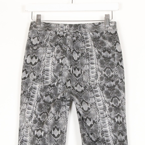 We the Free Just Float On Snake Print Flare Jean - Picture 6 of 9